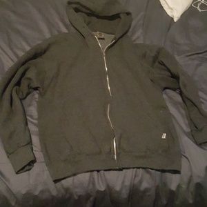 Russell Blue Zip Hoodie